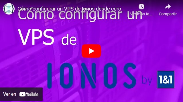 configurar VPS Ionos