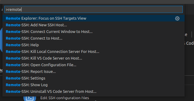conectar a servidor por SSH desde Visual Studio Code
