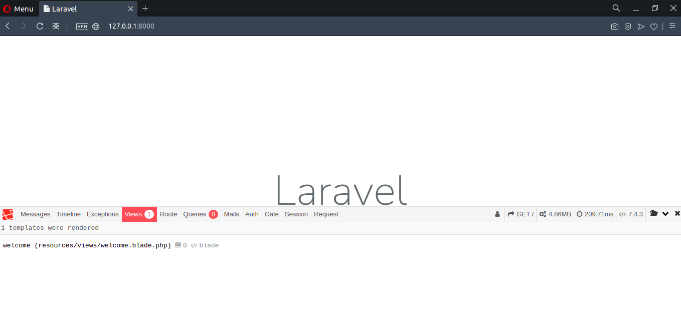 instalar DebugBar en versión anterior de Laravel