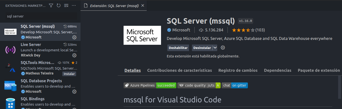 Instalar SQL Server en Ubuntu Server 20.04
